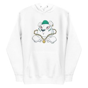 unisex-premium-pullover-hoodie-white-front-6a1bdd43629e3.jpg Gangsta Bear Hoodie
