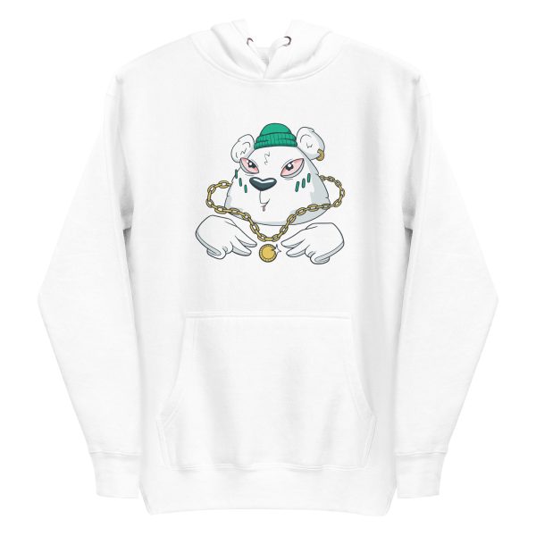 unisex-premium-pullover-hoodie-white-front-6a1bdd43629e3.jpg Gangsta Bear Hoodie