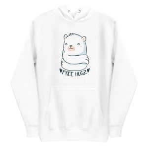 unisex-premium-pullover-hoodie-white-front-6a1be048cba39.jpg Bear Hug Hoodie