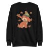 unisex-premium-sweatshirt-black-front-6a1591fb3ee8b.jpg Fall Dog Sweatshirt