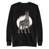 unisex-premium-sweatshirt-black-front-6a159ab81dd4b.jpg Doberman Dog Sweatshirt