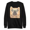 unisex-premium-sweatshirt-black-front-6a15addc358ca.jpg Physics Nerdy Dog Sweatshirt