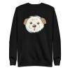 unisex-premium-sweatshirt-black-front-6a1652fab9455.jpg Cute Morkie Dog Sweatshirt