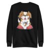 unisex-premium-sweatshirt-black-front-6a16542ecc6dc.jpg Dog Gamer Sweatshirt