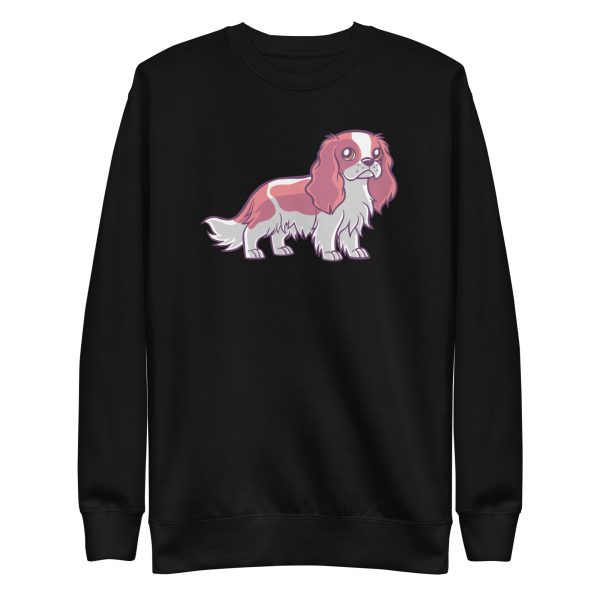 unisex-premium-sweatshirt-black-front-6a165eebeabda.jpg Cute Dog Ragnar Sweatshirt