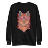 unisex-premium-sweatshirt-black-front-6a168f0275ccc.jpg German Shepherd Glasses Sweatshirt