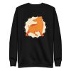 unisex-premium-sweatshirt-black-front-6a1692cbdfa4c.jpg Yoga Dog Sweatshirt