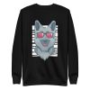 unisex-premium-sweatshirt-black-front-6a169621e8325.jpg Cool German Shepherd Sweatshirt