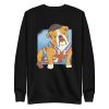 unisex-premium-sweatshirt-black-front-6a16c660d70d9.jpg British Bulldog Sweatshirt