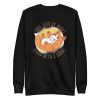 unisex-premium-sweatshirt-black-front-6a16c9e80e6b9.jpg Sleep With Corgi Sweatshirt