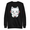 unisex-premium-sweatshirt-black-front-6a16d687f091c.jpg Gamer Cat Sweatshirt