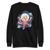unisex-premium-sweatshirt-black-front-6a16d7b71263b.jpg Space Cat Sweatshirt