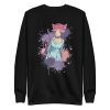 unisex-premium-sweatshirt-black-front-6a16d99189ac9.jpg Neko Girl Colourful Sweatshirt