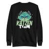 unisex-premium-sweatshirt-black-front-6a16da93be2ee.jpg Team Katzen Sweatshirt