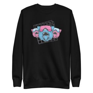 unisex-premium-sweatshirt-black-front-6a16db5abb29d.jpg Virtual Cats Sweatshirt