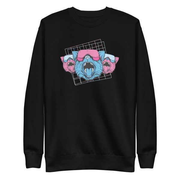 unisex-premium-sweatshirt-black-front-6a16db5abb29d.jpg Virtual Cats Sweatshirt