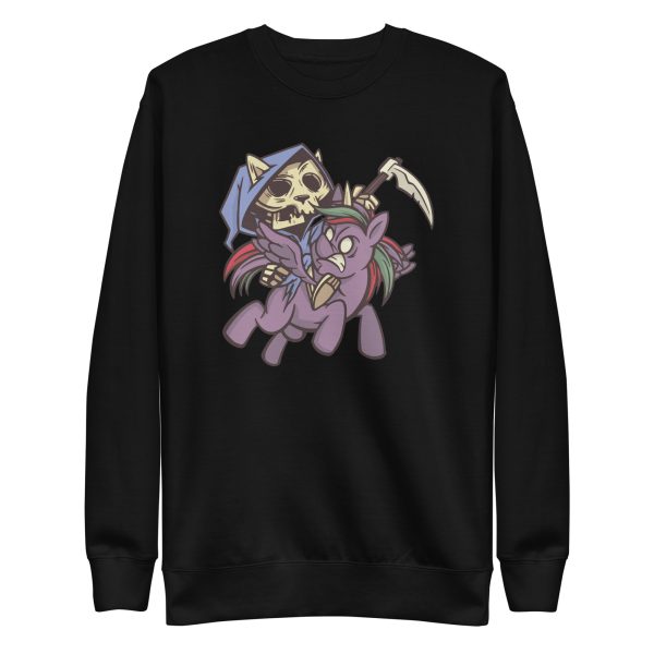 unisex-premium-sweatshirt-black-front-6a16dc4832039.jpg Apocalypse Cat Sweatshirt