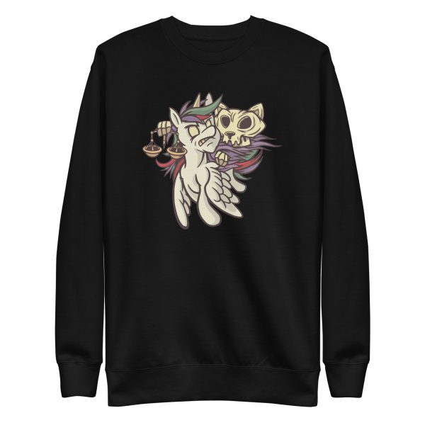 unisex-premium-sweatshirt-black-front-6a16e6cbbf198.jpg Apocalypse Cat Sweatshirt