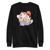 unisex-premium-sweatshirt-black-front-6a16e7e1efb97.jpg Cute Cats Playing Sweatshirt