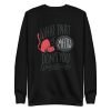 unisex-premium-sweatshirt-black-front-6a16ebf89dd2d.jpg Meow Quote Sweatshirt