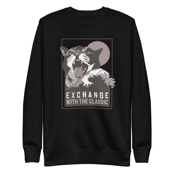 unisex-premium-sweatshirt-black-front-6a16ef08c9d42.jpg Exchange Classic Sweatshirt