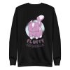 unisex-premium-sweatshirt-black-front-6a16fc3acd32f.jpg Fluffy Cat Sweatshirt