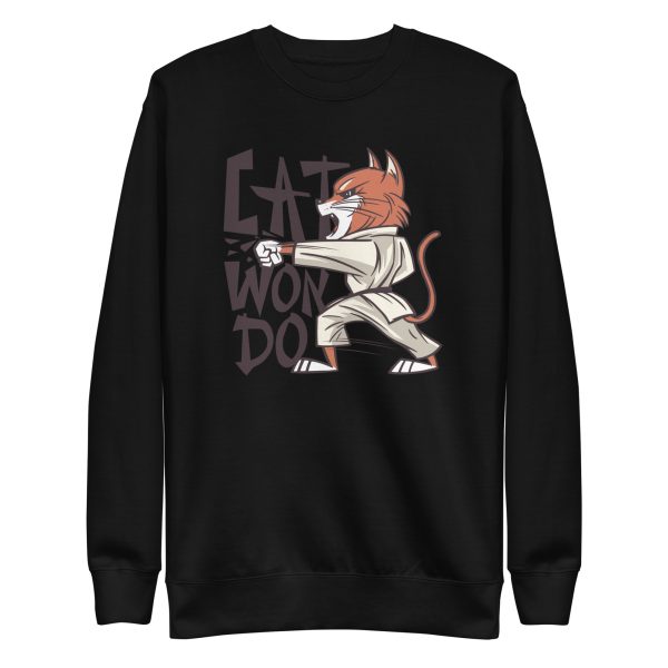 Taekwondo Cat Sweatshirt