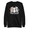 unisex-premium-sweatshirt-black-front-6a179d3aef1cd.jpg Crazy Cat Lady Sweatshirt