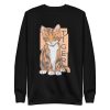 unisex-premium-sweatshirt-black-front-6a17a410dea7d.jpg Tiger Cat Sweatshirt