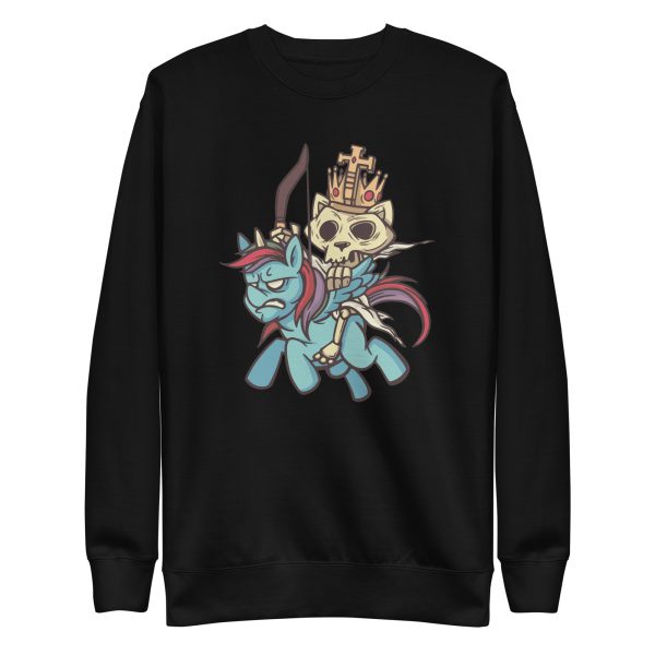unisex-premium-sweatshirt-black-front-6a17a4714a14d.jpg Apocalypse Cat Sweatshirt