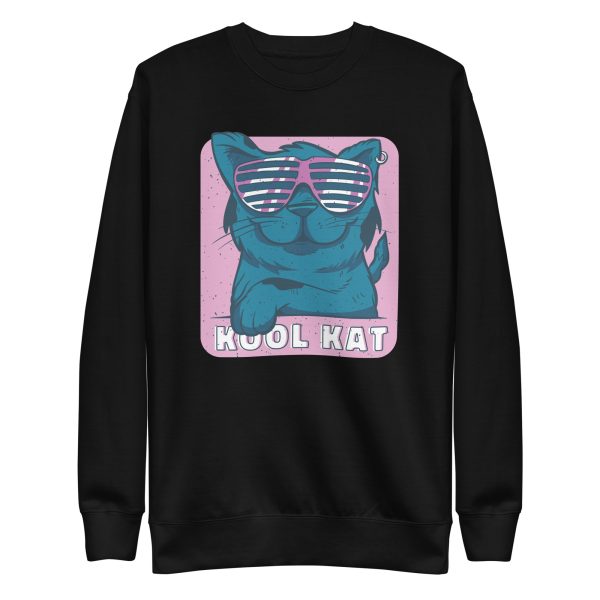 unisex-premium-sweatshirt-black-front-6a17a573b048f.jpg Kool Kat Sweatshirt