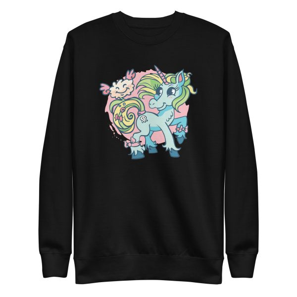 unisex-premium-sweatshirt-black-front-6a17aa9320290.jpg Unicorn Cloud Sweatshirt