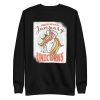 unisex-premium-sweatshirt-black-front-6a17ad2c738aa.jpg Unicorn Nurse Sweatshirt