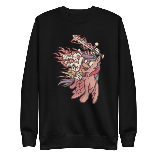 unisex-premium-sweatshirt-black-front-6a17b7401603d.jpg Apocalypse Cat Sweatshirt