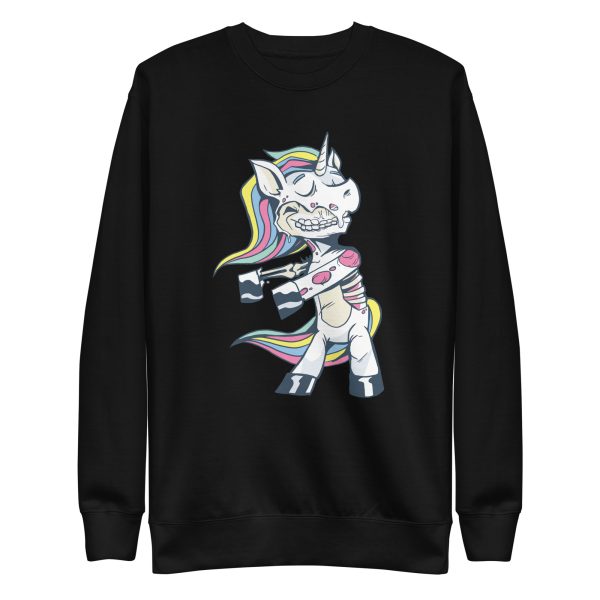 Zombie Unicorn Floss Sweatshirt
