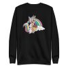 unisex-premium-sweatshirt-black-front-6a17e8b1ac1dc.jpg Squirrel Unicorn Sweatshirt