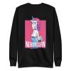 unisex-premium-sweatshirt-black-front-6a17ec23ebe41.jpg Nerd Unicorn Sweatshirt