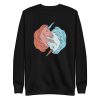 unisex-premium-sweatshirt-black-front-6a17fbc1b7292.jpg Yin Yang Unicorns Sweatshirt