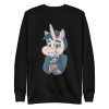 unisex-premium-sweatshirt-black-front-6a17fc873dac6.jpg Unicorn Groom Sweatshirt