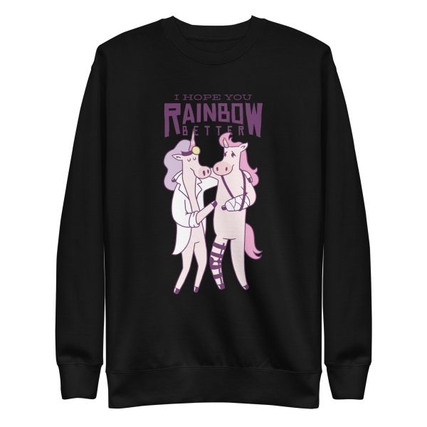 unisex-premium-sweatshirt-black-front-6a17fcd320c02.jpg Unicorn Doctor Sweatshirt