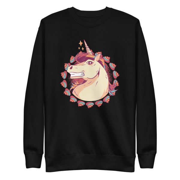 unisex-premium-sweatshirt-black-front-6a17fe5c5d52c.jpg Unicorn Mullet Sweatshirt
