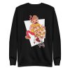 unisex-premium-sweatshirt-black-front-6a1811d951ecc.jpg Guy Buying Hamsters Sweatshirt