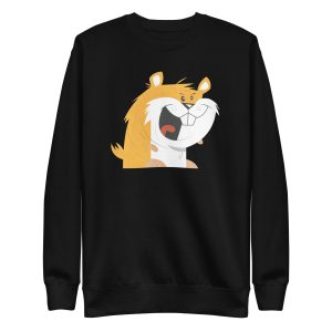 unisex-premium-sweatshirt-black-front-6a1817b0c1131.jpg Funny Hamster Sweatshirt