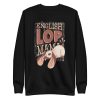 unisex-premium-sweatshirt-black-front-6a181b0d3044a.jpg English Lop Mama Sweatshirt