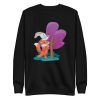 unisex-premium-sweatshirt-black-front-6a181b741bb63.jpg Fox and Bunny Sweatshirt