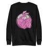 unisex-premium-sweatshirt-black-front-6a181c21c6336.jpg Muscular Bunny Sweatshirt