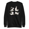 unisex-premium-sweatshirt-black-front-6a181c71040ae.jpg Yoga Rabbits Sweatshirt
