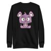 unisex-premium-sweatshirt-black-front-6a18203c6a4b4.jpg Cute Mouse Sweatshirt