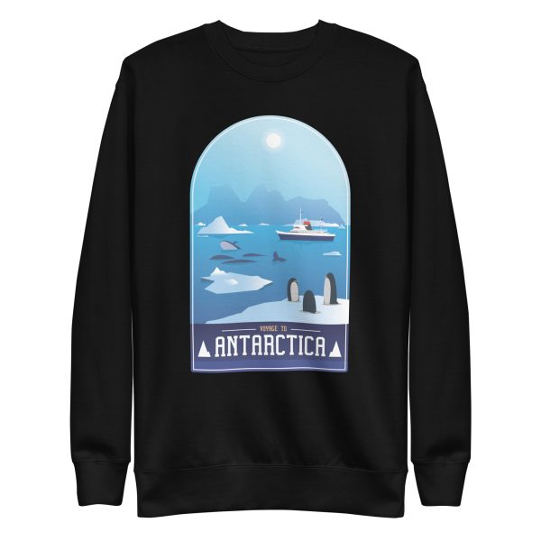 unisex-premium-sweatshirt-black-front-6a1821941ee01.jpg Antarctica Sweatshirt