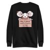 unisex-premium-sweatshirt-black-front-6a18225925c7e.jpg Mouse Research Sweatshirt